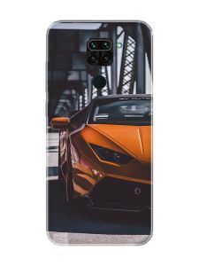 Чохол на Xiaomi Redmi Note 9 Авто помаранчеве (принт: 237)