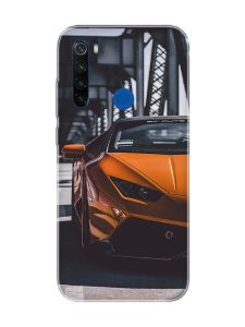 Чохол на Xiaomi Redmi Note 8T Авто помаранчеве (принт: 237)