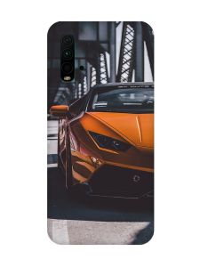 Чохол на Xiaomi Redmi 9T  Авто помаранчеве (принт 237)