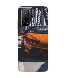 Чохол на Xiaomi Mi 10T/Mi 10T Pro Авто помаранчеве (принт: 237)