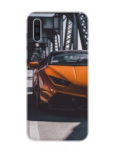 Чохол на Samsung Galaxy A50 (2019) A505 Авто помаранчеве (принт: 237)