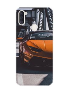 Чохол на Samsung Galaxy A11 Авто помаранчеве (принт: 237)
