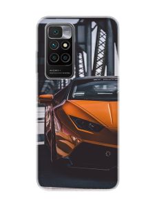 Чохол для Xiaomi Redmi 10 Авто помаранчеве (принт: 237)
