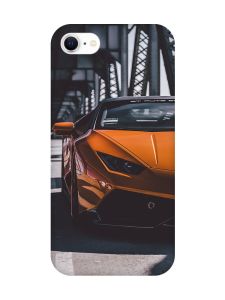 Чохол для iPhone 7, 8 Авто помаранчеве (принт: 237)