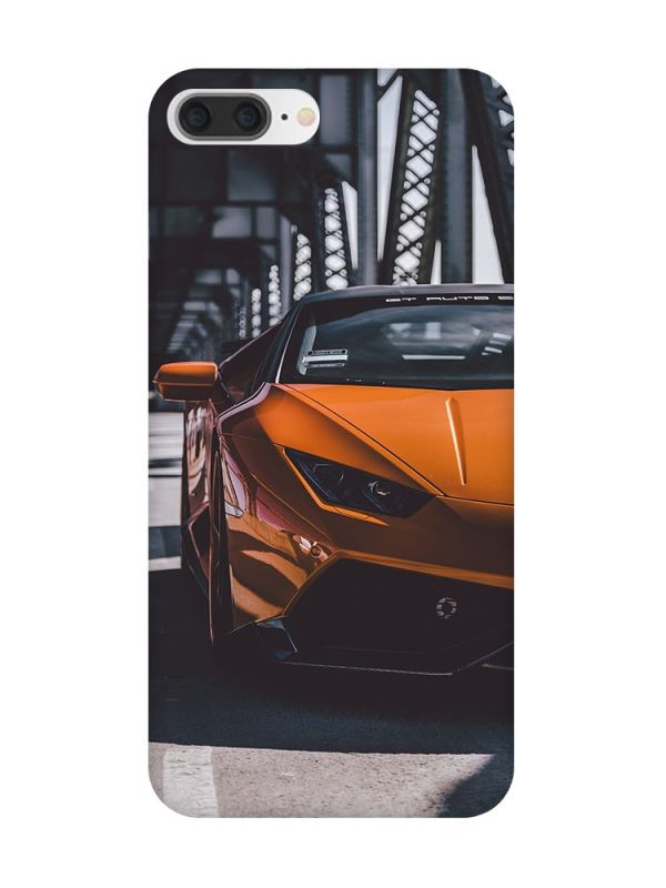 Чохол на iPhone 7 Plus/8 Plus :: Авто помаранчеве (принт 237)