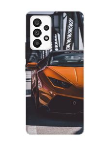 Чохол на Samsung Galaxy A53  Авто помаранчеве (принт: 237)