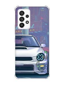 Чохол з потовщеними кутами на Samsung Galaxy A53 Авто аніме (принт: 239)