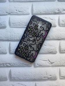 Силіконовий чохол для Meizu M5c :: Матове мереживо. Повністю заповнене