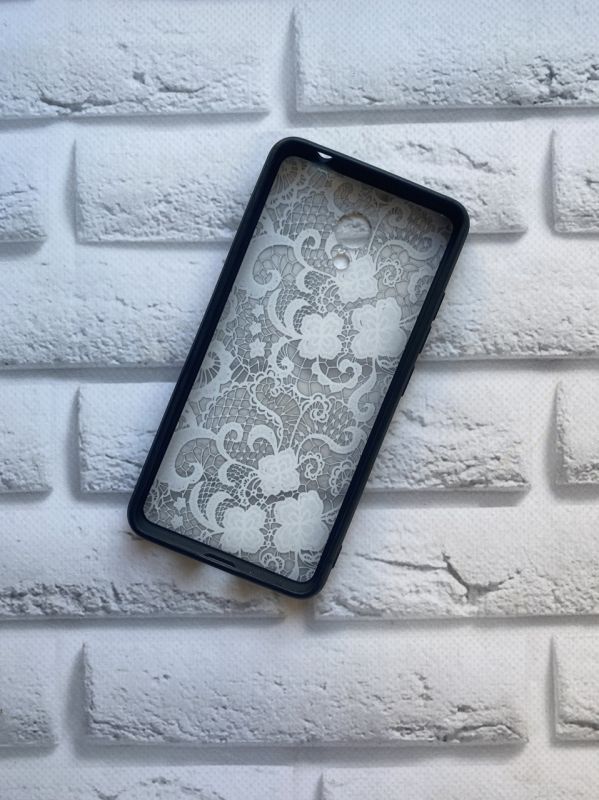 Силіконовий чохол для Meizu M5c :: Матове мереживо. Повністю заповнене