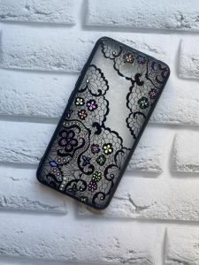 Силіконовий чохол для Meizu M5c :: Матове мереживо. Крупне