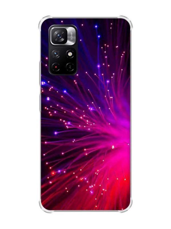 Чохол з потовщеними кутами на Xiaomi Redmi Note 11 5G Салют (принт 98)