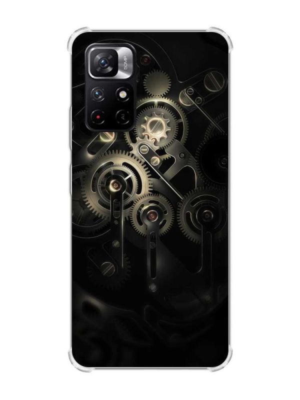 Чохол з потовщеними кутами на Xiaomi Redmi Note 11 5G Механізм (принт 238)