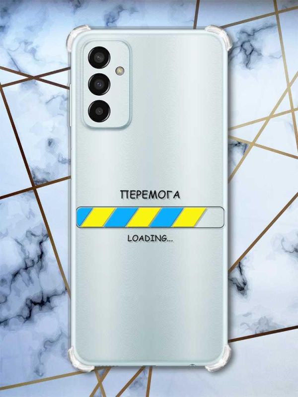 Чохол із потовщеними кутами на Samsung Galaxy M13 4G Перемога Завантаження (принт 88)