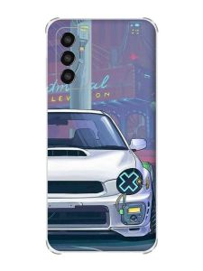 Чохол із потовщеними кутами на Samsung Galaxy M13 4G Авто аніме (принт 239)