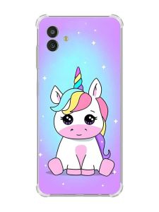 Чохол з потовщеними кутами на Samsung Galaxy M13 5G дизайн Єдиноріг принт 103