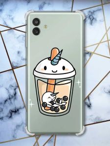 Чохол з потовщеними кутами на Samsung Galaxy M13 5G Коктейль Єдиноріг (принт 96)