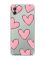Чохол з потовщеними кутами на Samsung Galaxy M13 5G Сердечка рожеві (принт 78)