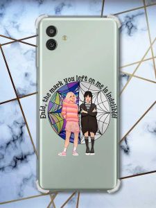 Чохол з потовщеними кутами на Samsung Galaxy M13 5G Дівчата з Венздей (принт 211)