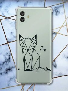 Чохол з потовщеними кутами на Samsung Galaxy M13 5G Лисиця (принт 126)