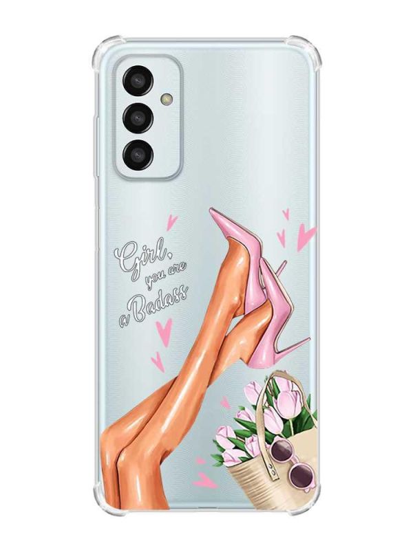 Чохол із потовщеними кутами на Samsung Galaxy M13 4G Ніжки (принт 62)