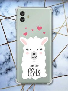 Чохол з потовщеними кутами на Samsung Galaxy M13 5G Лама (принт 94)