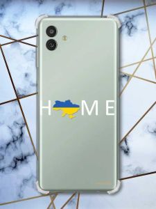 Чохол з потовщеними кутами на Samsung Galaxy M13 5G Дім Україна (патріотичний принт 73)