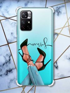 Чохол з потовщеними кутами на Xiaomi Redmi Note 11 4G Ніжки (принт 60)