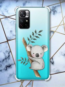 Чохол з потовщеними кутами на Xiaomi Redmi Note 11 4G :: Коала (принт 132)