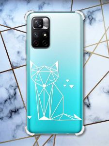 Чохол з потовщеними кутами на Xiaomi Redmi Note 11 4G Лисиця (принт 127)