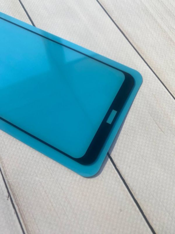 Захисне скло 3D для Xiaomi Redmi Note 8T Чорне