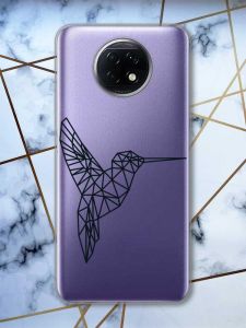 Прозорий чохол на Xiaomi Redmi Note 9T/Redmi Note 9 5G Колібрі принт: 122