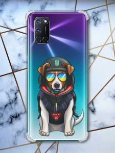 Прозорий чохол з малюнком на Oppo A52/A72/A92 Патрон (патріотичний принт 4)