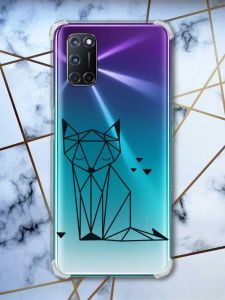Прозорий чохол з малюнком на Oppo A52/A72/A92 Лисиця (принт: 126)
