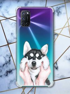 Прозорий чохол з малюнком на Oppo A52/A72/A92 Мордочка (принт: 121)
