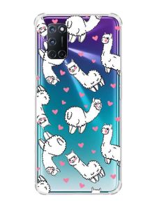 Прозорий чохол з малюнком на Oppo A52/A72/A92 Лами (принт:: 95)