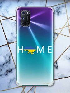 Прозорий чохол з малюнком на Oppo A52/A72/A92 Дім Україна (патріотичний принт:: 73)