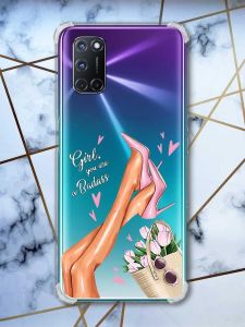 Прозорий чохол з малюнком на Oppo A52/A72/A92 Ніжки (принт:: 62)