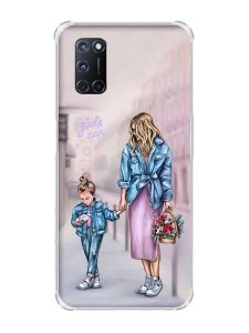Чохол з малюнком на Oppo A52/A72/A92 :: Мама і донька (принт 56)