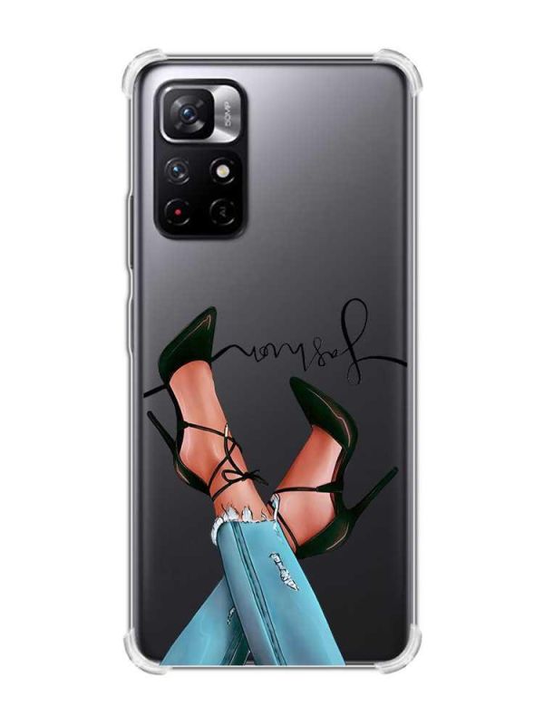 Чохол з потовщеними кутами на Xiaomi Redmi Note 11 5G Ніжки (принт: 60)