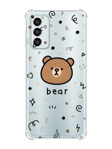 Чохол із потовщеними кутами на Samsung Galaxy M13 4G Ведмедик (принт: 76)