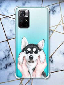 Чохол з потовщеними кутами на Xiaomi Redmi Note 11 4G Мордочка (принт: 121)