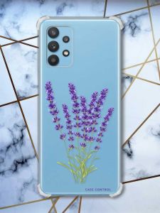 Чохол з потовщеними кутами на Samsung Galaxy A32 Лаванда (принт: 28)