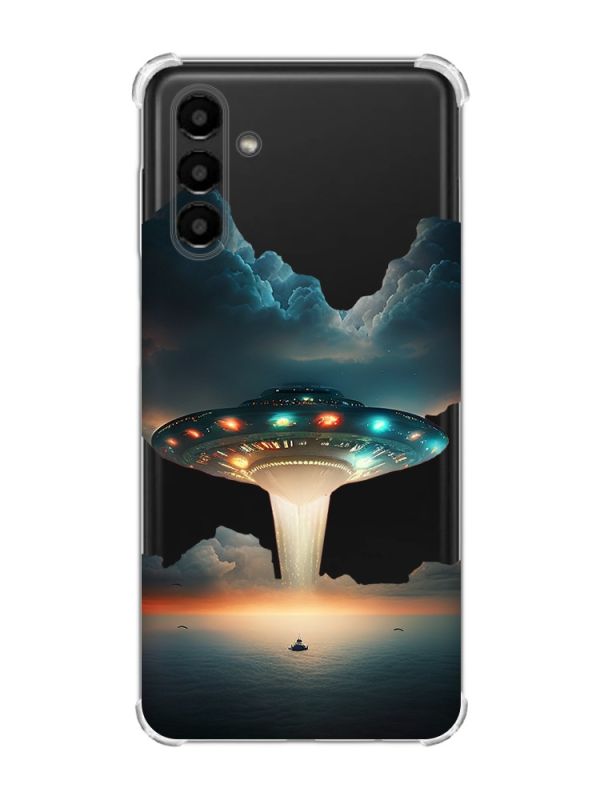 Чохол із потовщеними кутами на Samsung Galaxy A04s/A13 5G Тарілка UFO (принт 241)