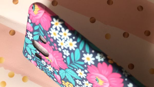 Силіконовий матовий чохол з малюнком Huawei Mate 10 Рожеві квіти і зелені листки