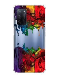 Чохол з потовщеними кутами на Oppo A55 :: Фарби (принт 249)