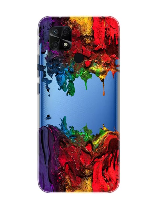 Прозорий чохол на Xiaomi Redmi 10C :: Фарби (принт 249)