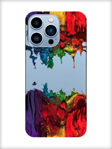 Прозорий чохол на Apple iPhone 13 Pro Max :: Фарби (принт 249)