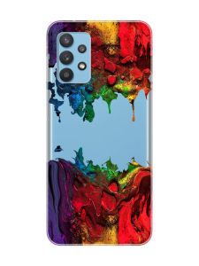 Прозорий чохол на Samsung Galaxy A32 Фарби (принт 249)