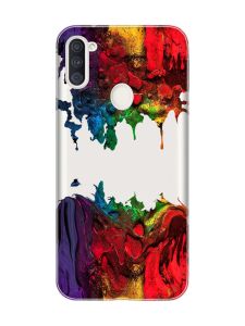 Прозорий чохол на Samsung Galaxy A11 Фарби (принт 249)