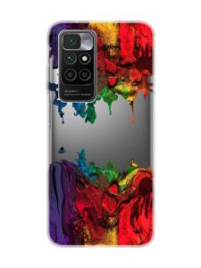 Прозорий чохол для Xiaomi Redmi 10 :: Фарби (принт 249)